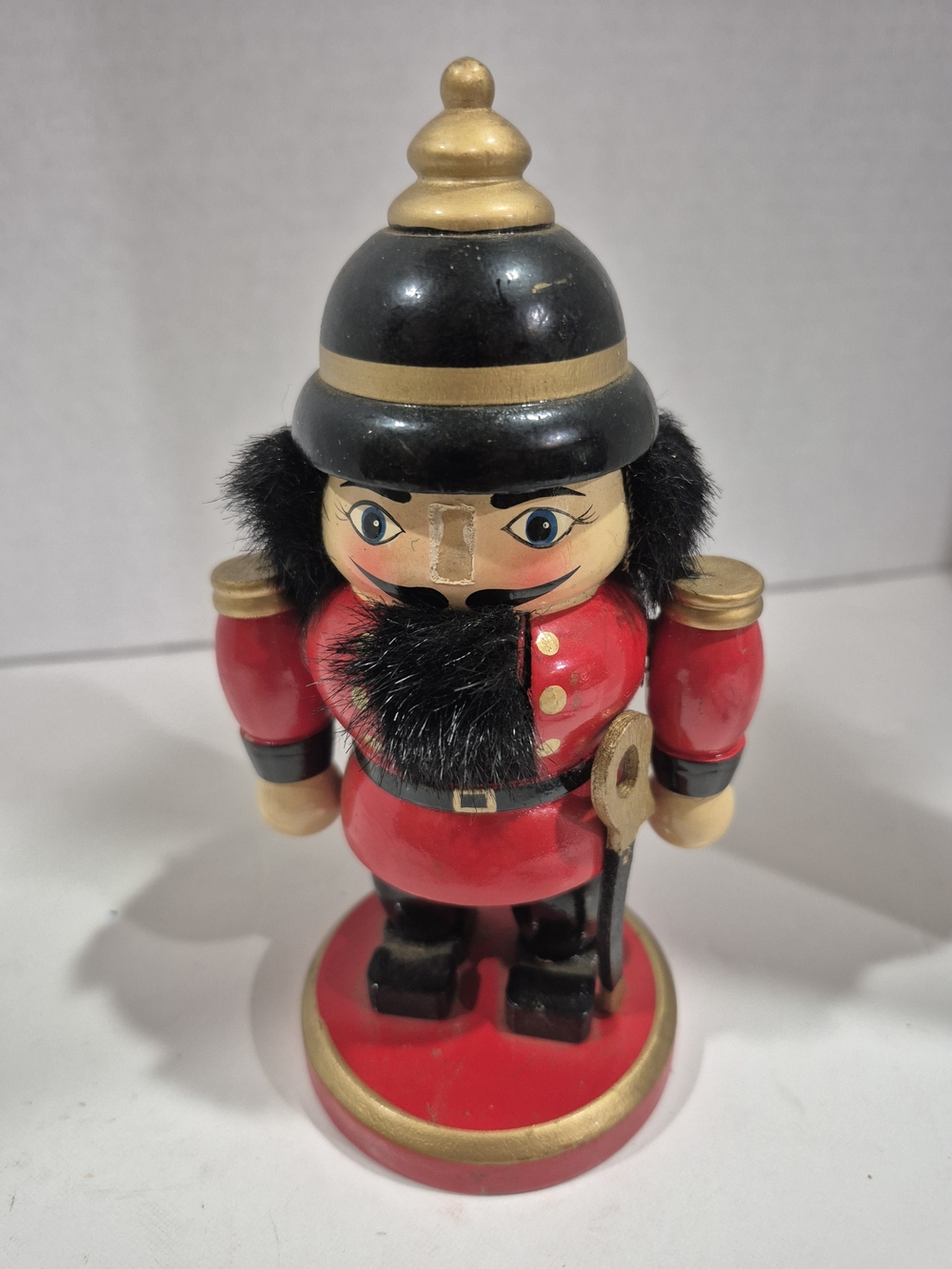 Red and Black 5.5 " Decorative Nutcracker Figurine - Holiday Decor